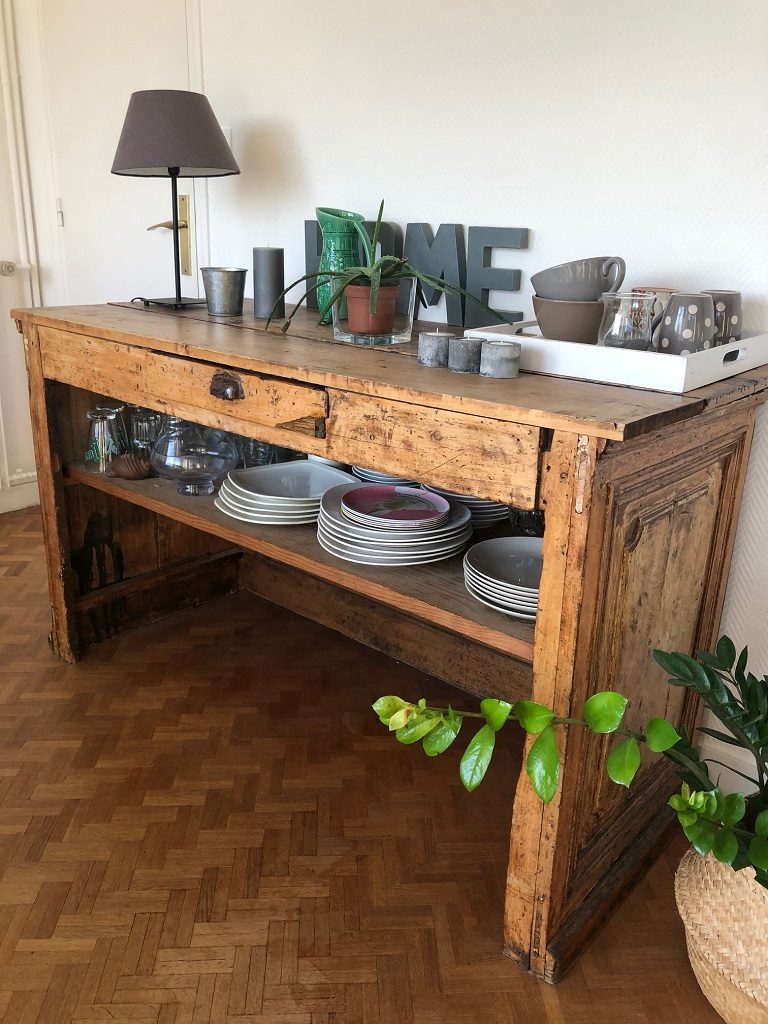 décorer avec meuble brocante mercerie 