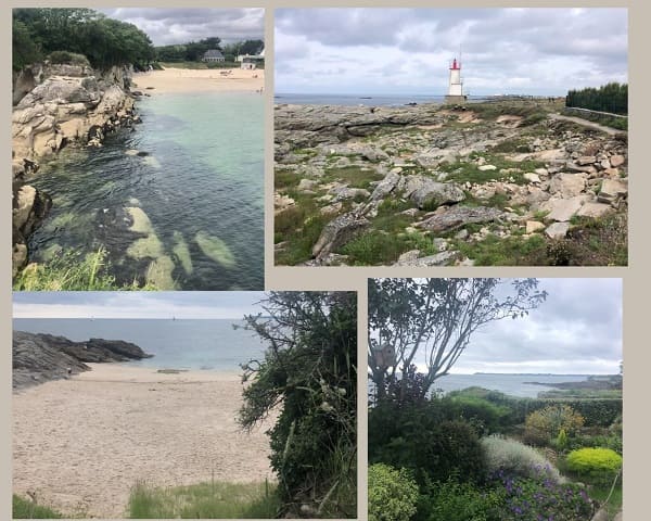 randonnée GR34 larmor plage