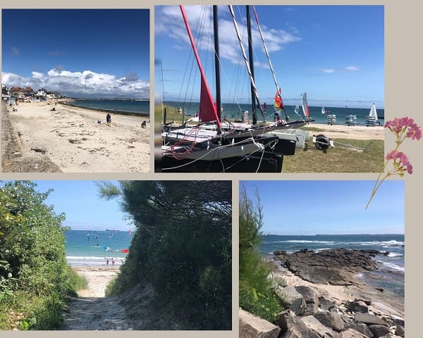 randonnée GR34 larmor plage 