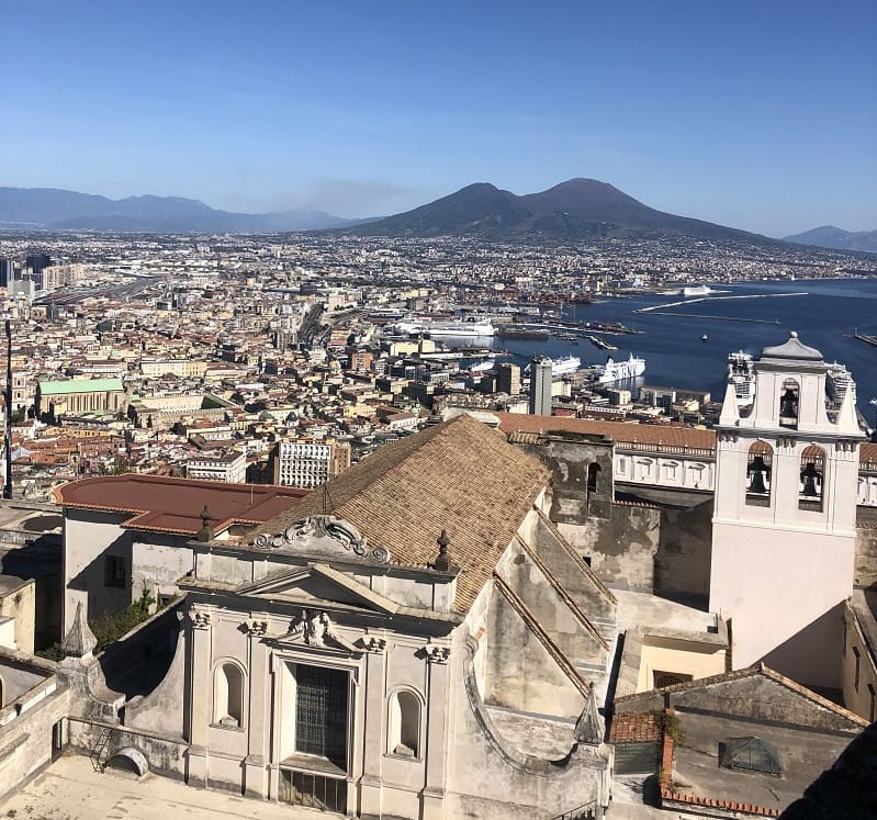 naples vue sur la baie