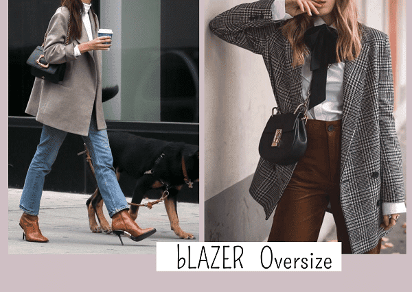 blazer oversize femme