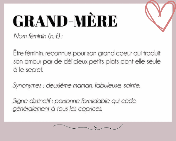 La fête des grands-mères