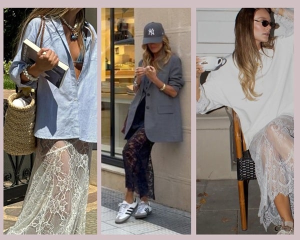 comment porter de la dentelle comment porter de la dentelle